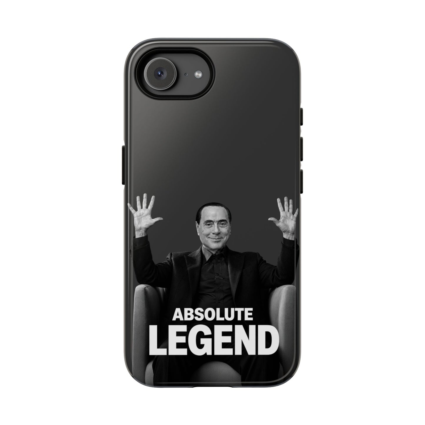 Cover "Absolute Legend" Silvio Berlusconi | iPhone e Samsung