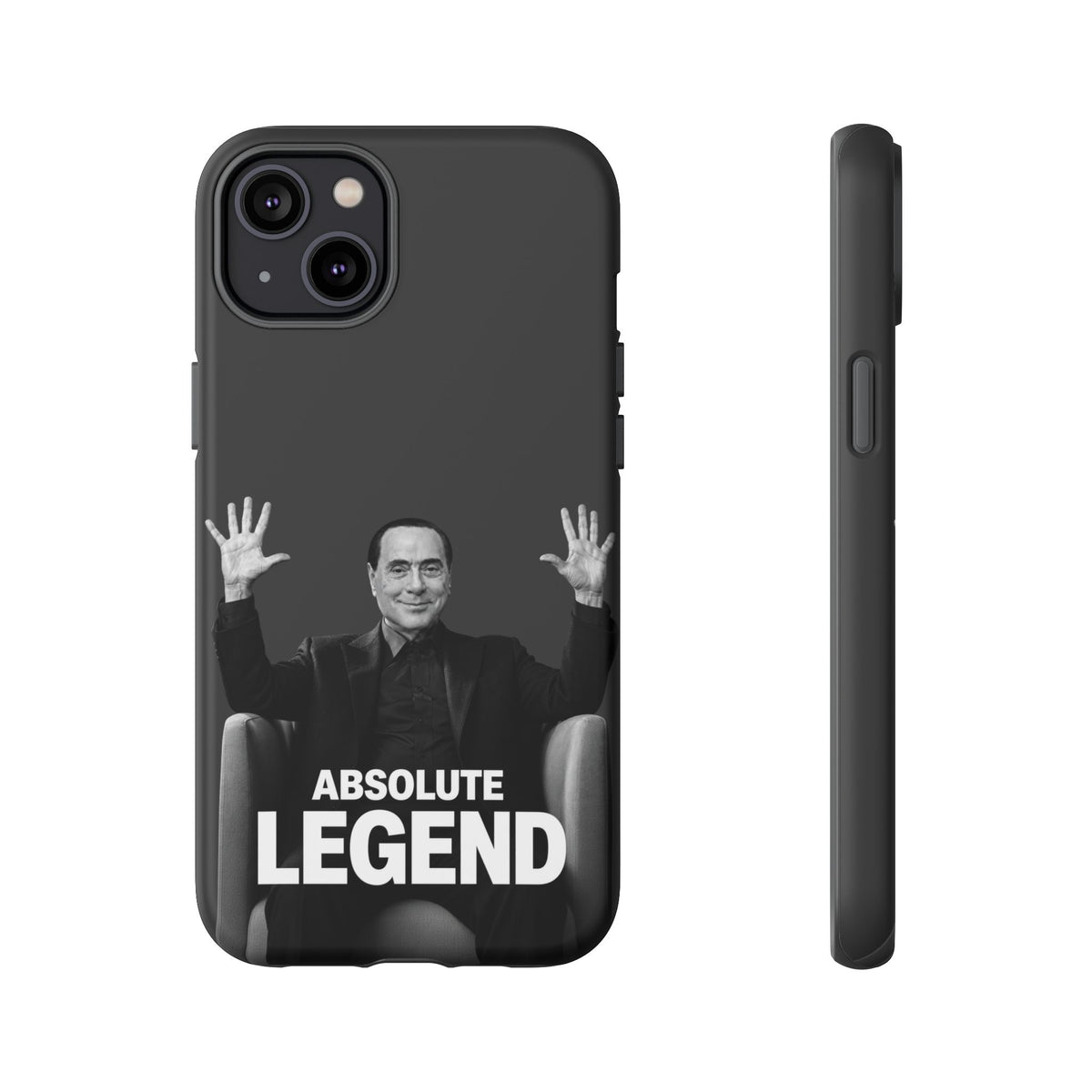Cover "Absolute Legend" Silvio Berlusconi | iPhone e Samsung