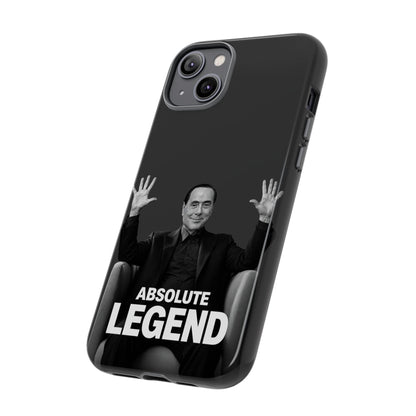 Cover "Absolute Legend" Silvio Berlusconi | iPhone e Samsung