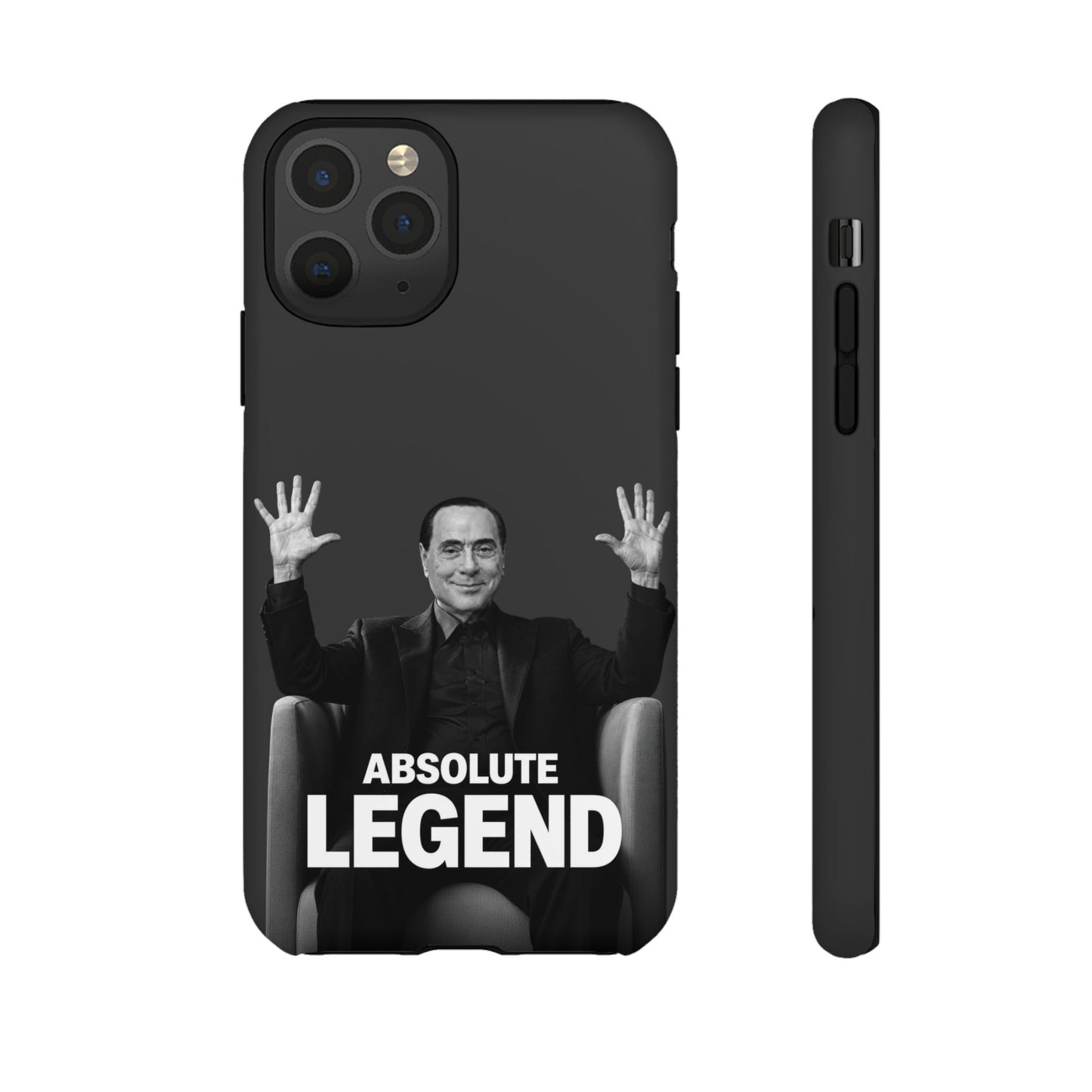Cover "Absolute Legend" Silvio Berlusconi | iPhone e Samsung