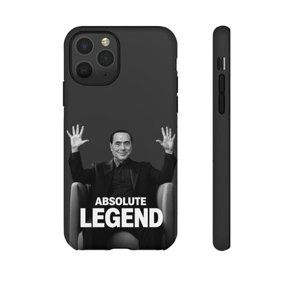 Cover "Absolute Legend" Silvio Berlusconi | iPhone e Samsung