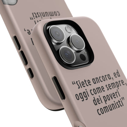 Cover "Poveri Comunisti" Berlusconi | iPhone e Samsung – Chic Gallery