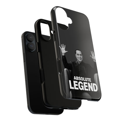 Cover "Absolute Legend" Silvio Berlusconi | iPhone e Samsung