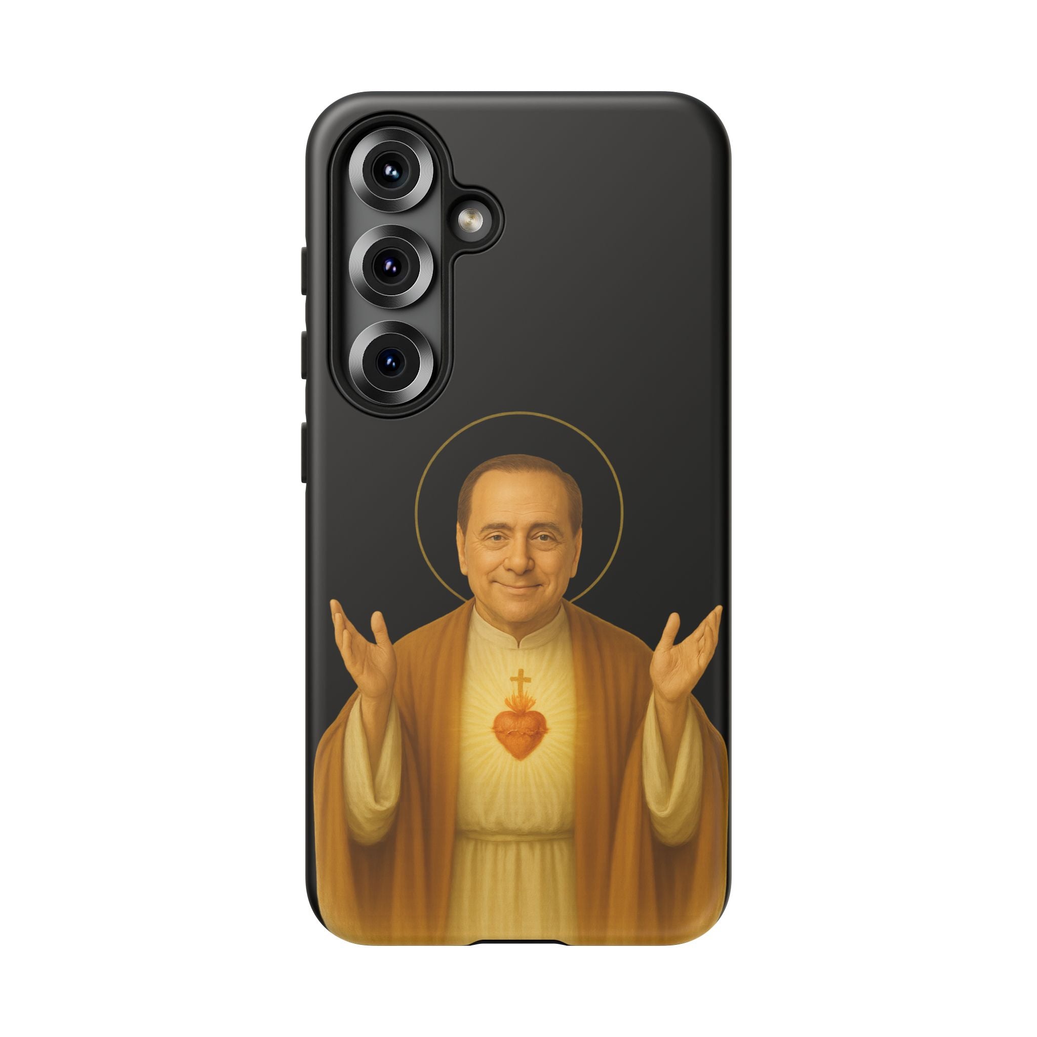 Cover iPhone/Samsung San Silvio Berlusconi