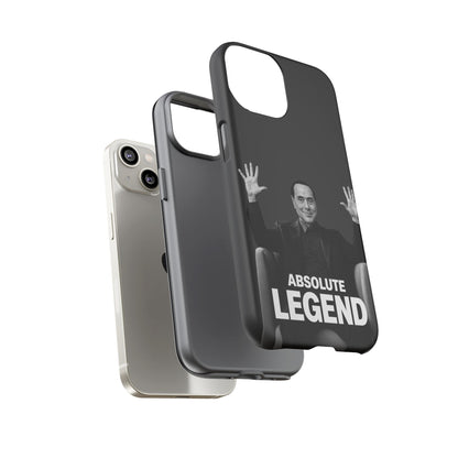 Cover "Absolute Legend" Silvio Berlusconi | iPhone e Samsung
