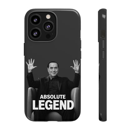 Cover "Absolute Legend" Silvio Berlusconi | iPhone e Samsung
