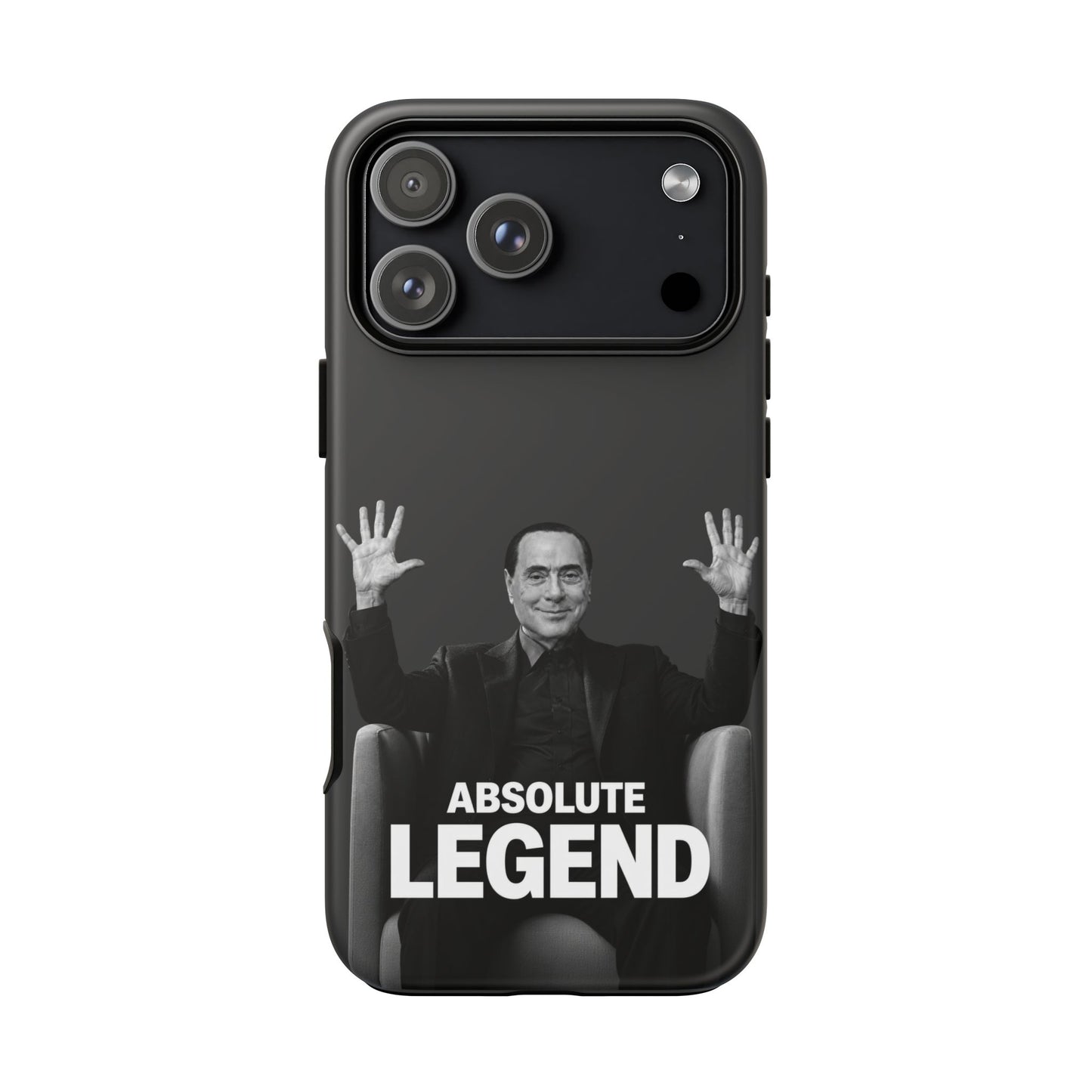 Cover "Absolute Legend" Silvio Berlusconi | iPhone e Samsung