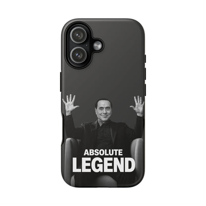 Cover "Absolute Legend" Silvio Berlusconi | iPhone e Samsung