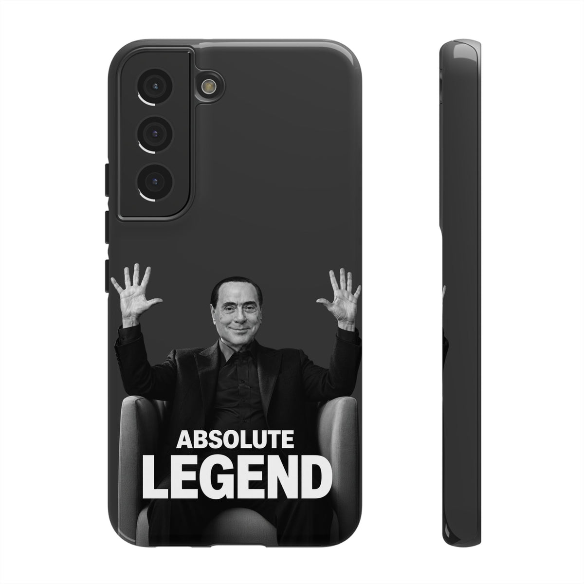 Cover "Absolute Legend" Silvio Berlusconi | iPhone e Samsung