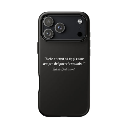 Cover iPhone Cit. Silvio Berlusconi iPhone/Samsung