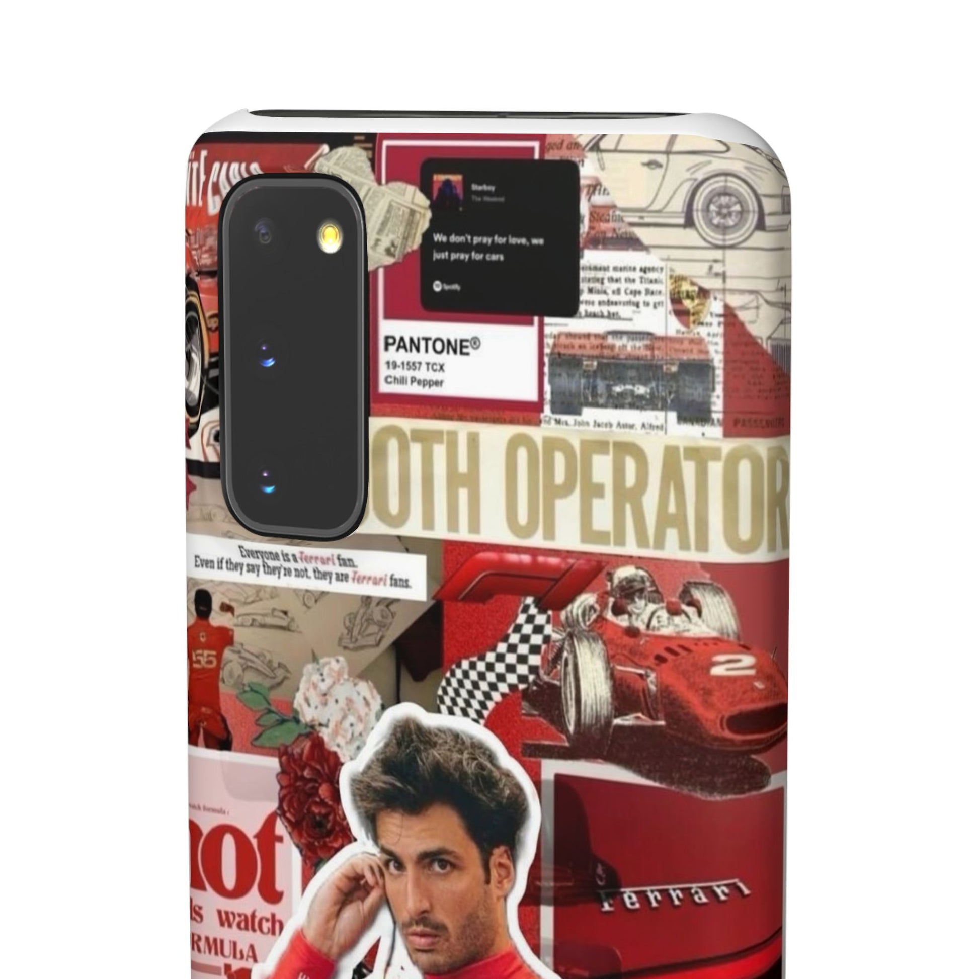 Cover Samsung Carlos Sainz Jr - ChicGallery