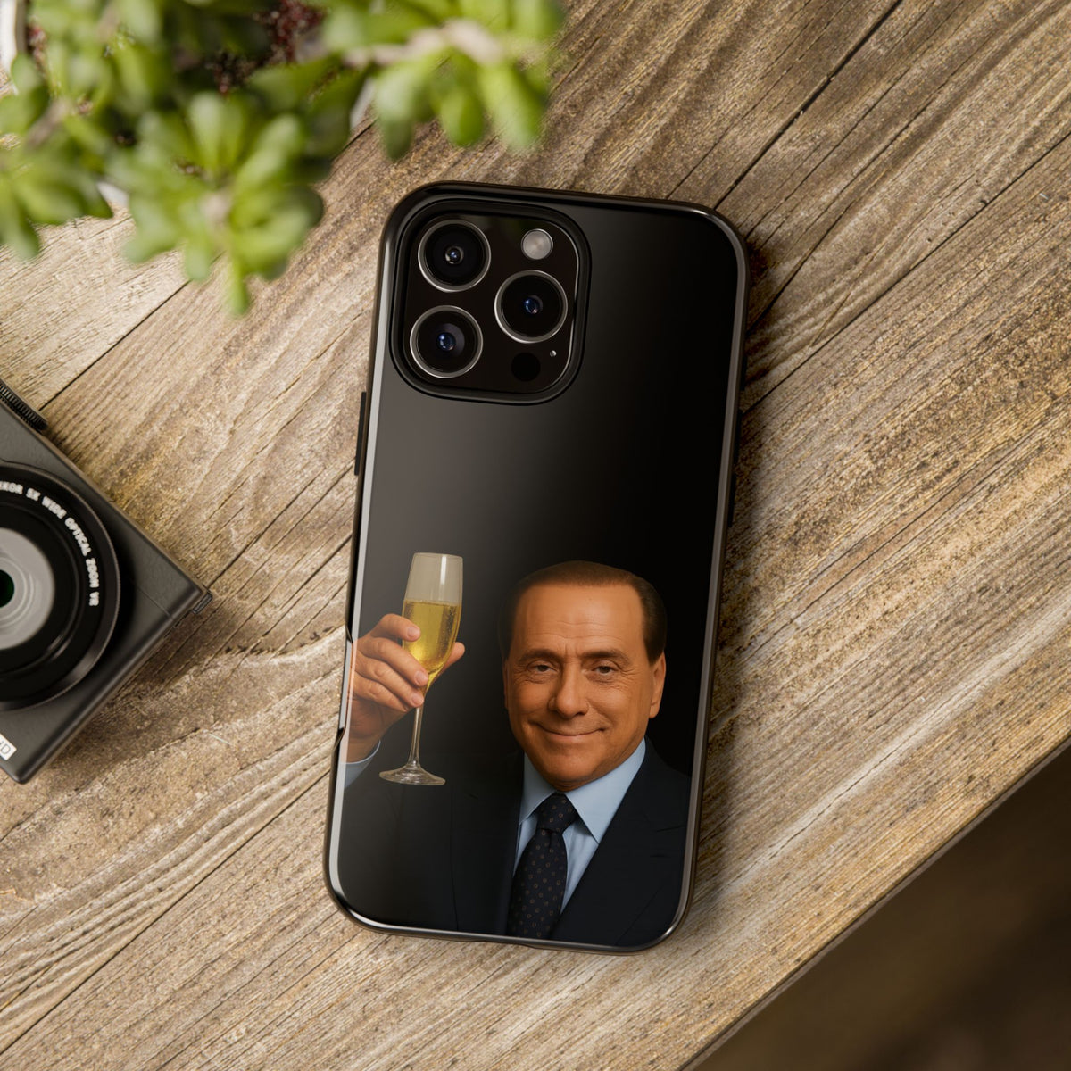 Cover iPhone/Samsung Silvio Champagne