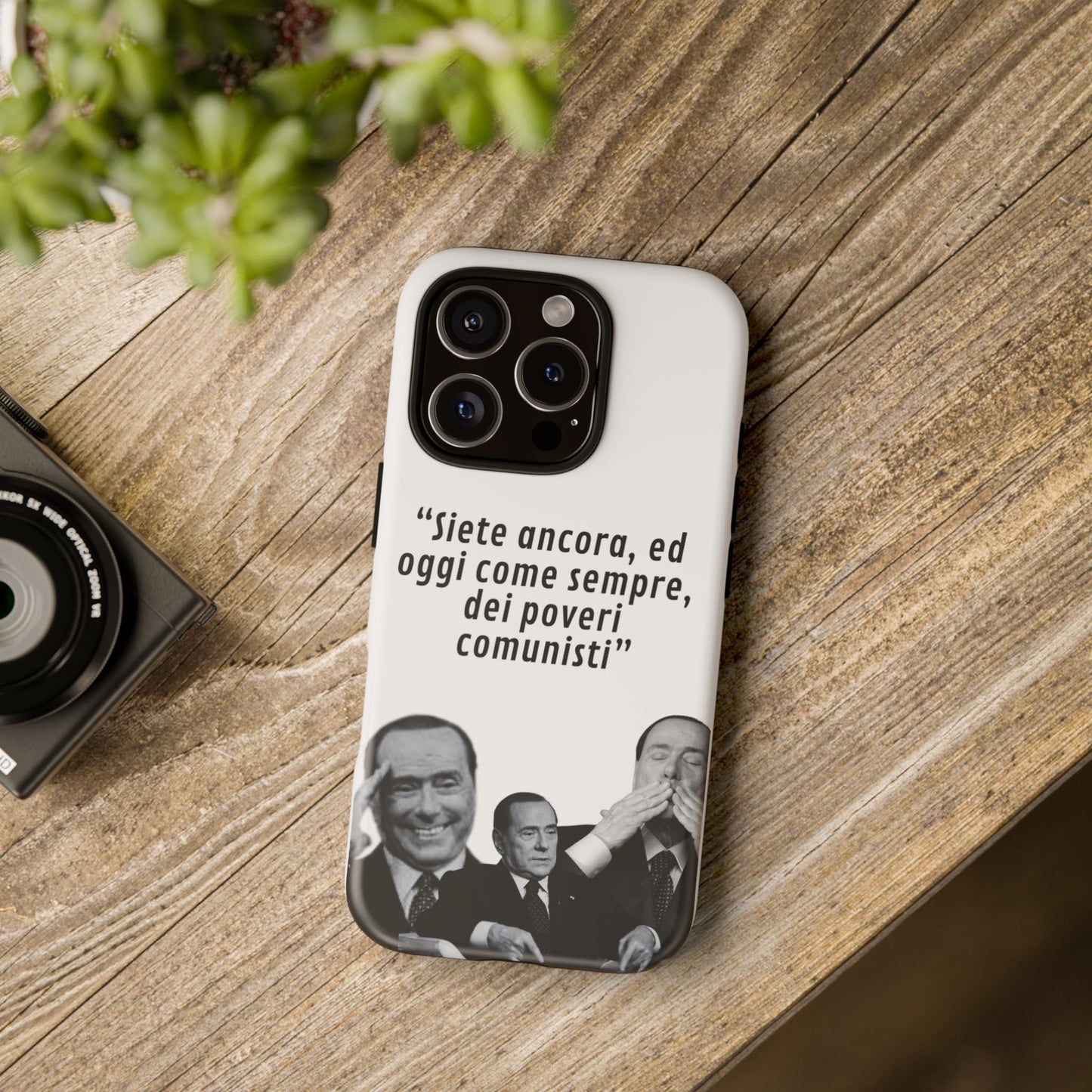 Cover Cit. Silvio Berlusconi iPhone/Samsung White