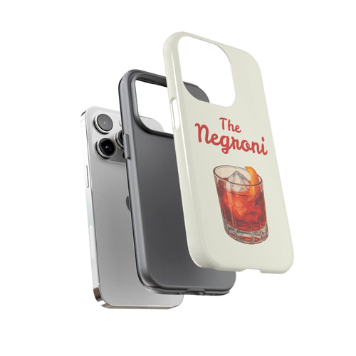 "The Negroni" Aesthetic Phone Case | Iconic Cocktail Cover for iPhone & Samsung