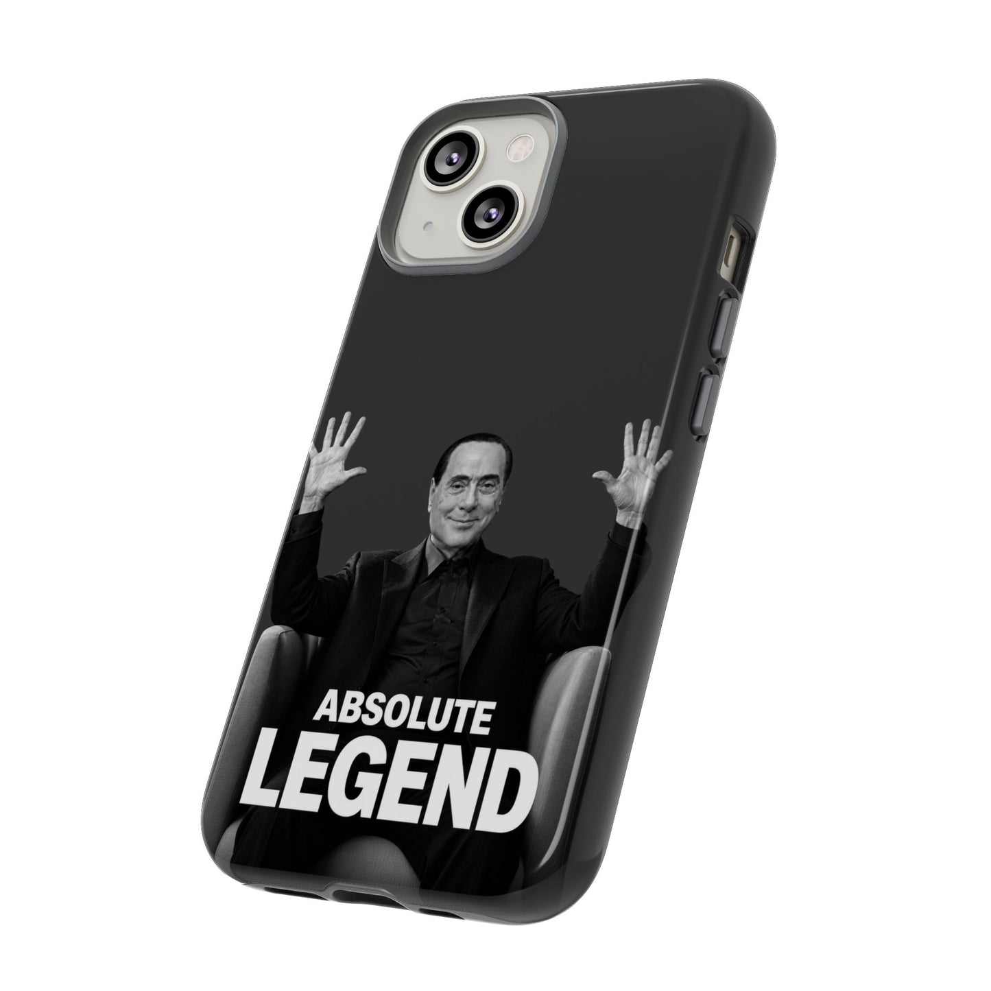 Cover "Absolute Legend" Silvio Berlusconi | iPhone e Samsung