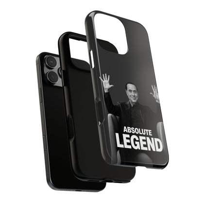 Cover "Absolute Legend" Silvio Berlusconi | iPhone e Samsung