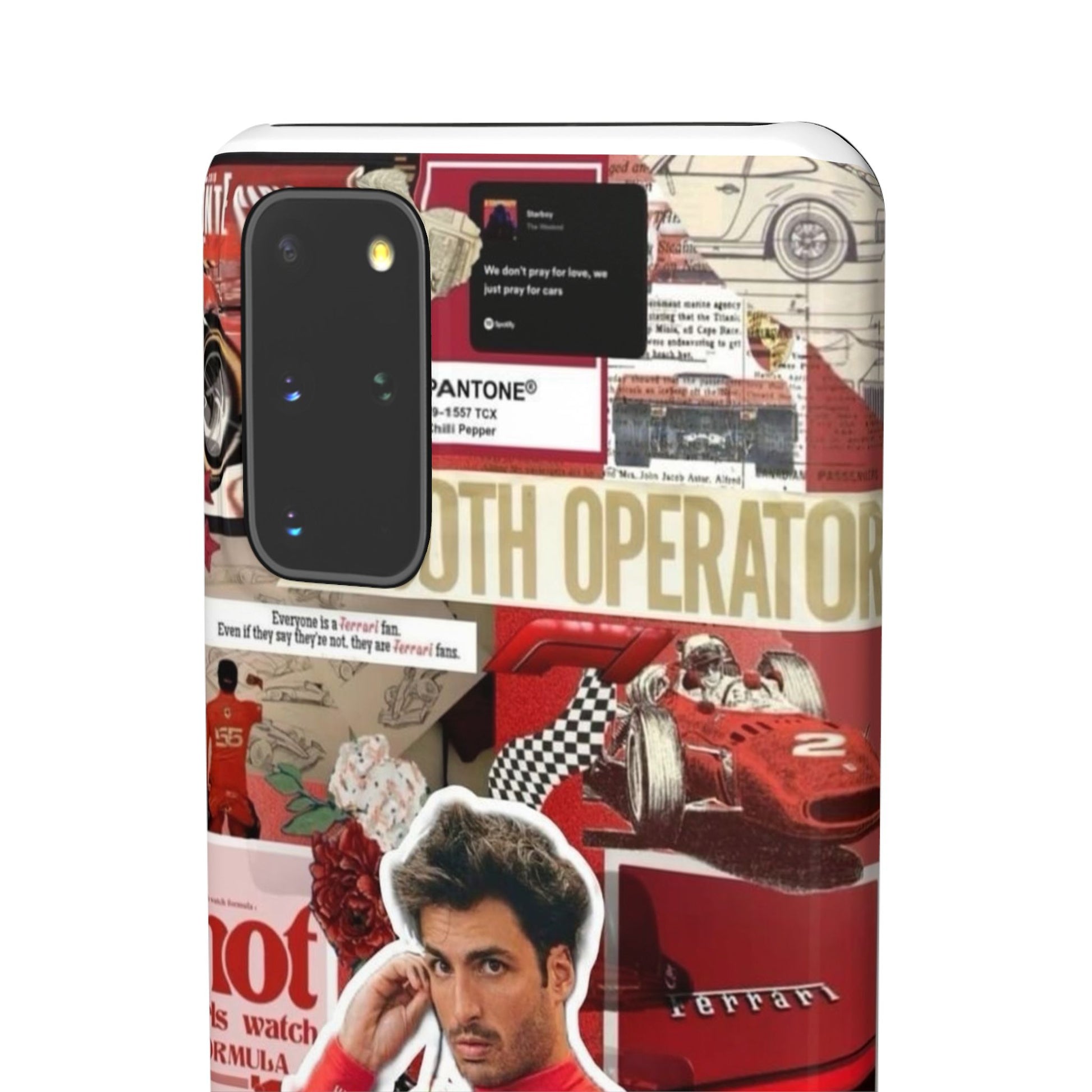 Cover Samsung Carlos Sainz Jr - ChicGallery