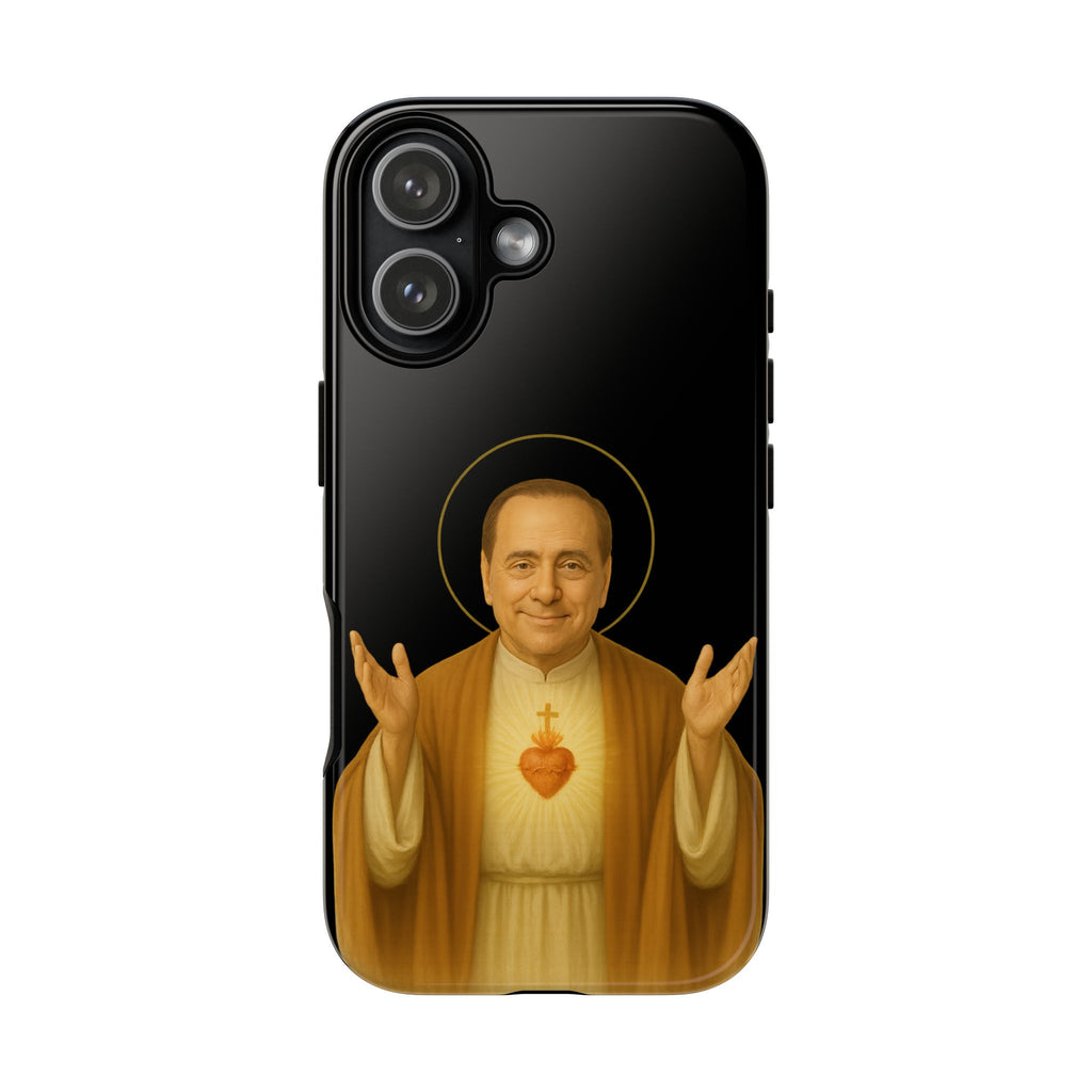 Cover iPhone/Samsung San Silvio Berlusconi