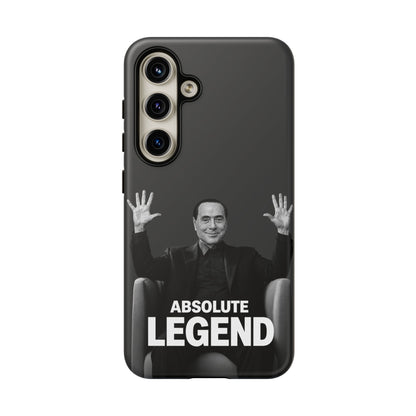 Cover "Absolute Legend" Silvio Berlusconi | iPhone e Samsung