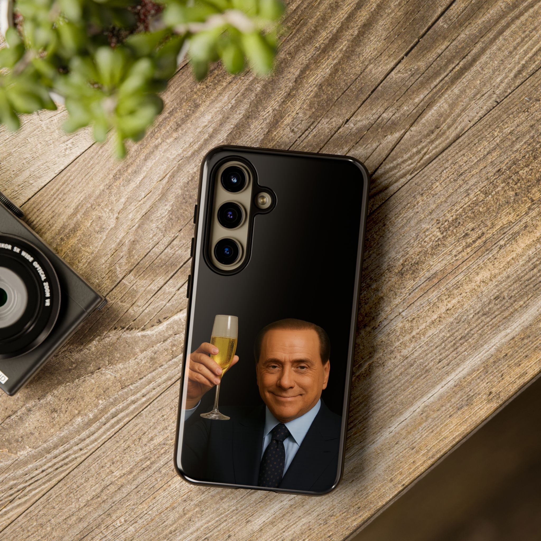 Cover iPhone/Samsung Silvio Champagne