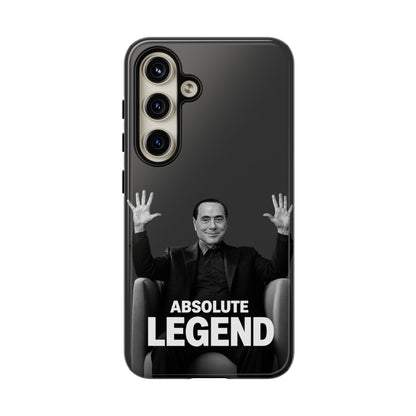Cover "Absolute Legend" Silvio Berlusconi | iPhone e Samsung