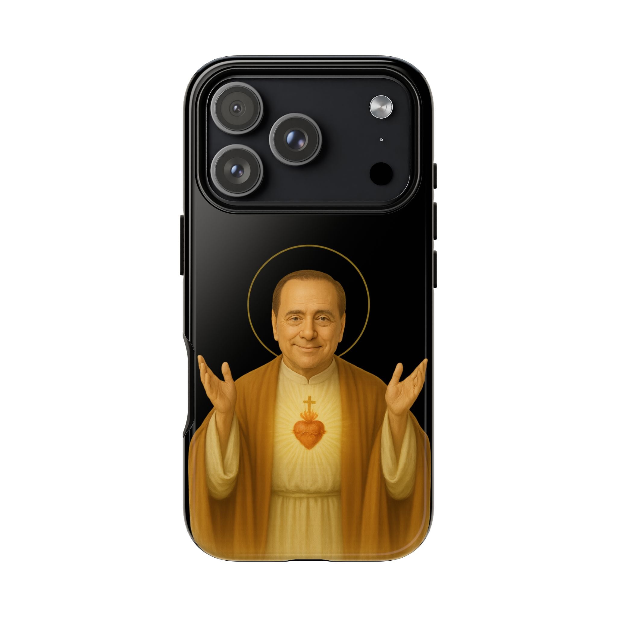 Cover iPhone/Samsung San Silvio Berlusconi