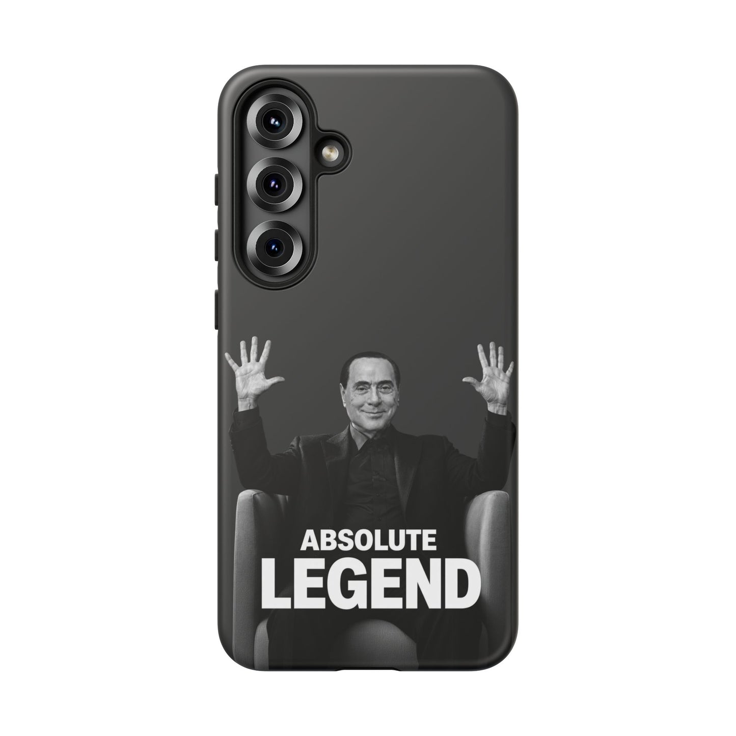 Cover "Absolute Legend" Silvio Berlusconi | iPhone e Samsung