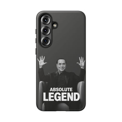 Cover "Absolute Legend" Silvio Berlusconi | iPhone e Samsung