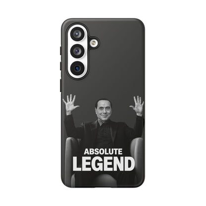 Cover "Absolute Legend" Silvio Berlusconi | iPhone e Samsung