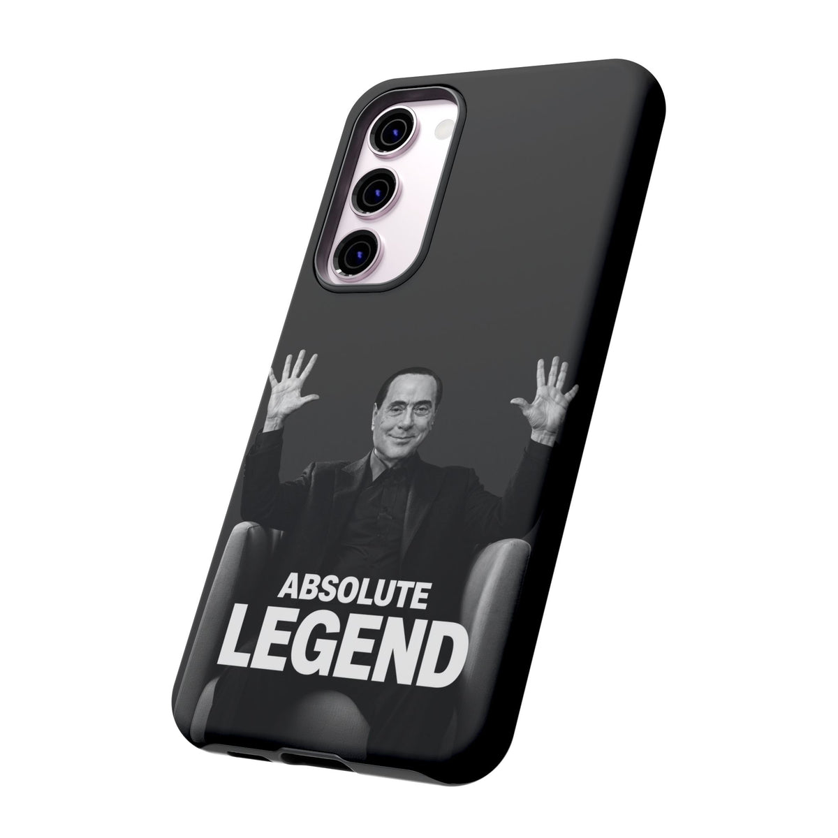 Cover "Absolute Legend" Silvio Berlusconi | iPhone e Samsung