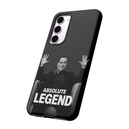 Cover "Absolute Legend" Silvio Berlusconi | iPhone e Samsung