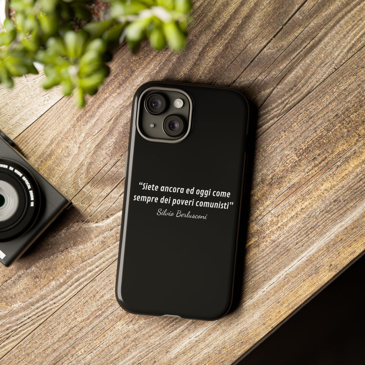 Cover iPhone Cit. Silvio Berlusconi iPhone/Samsung