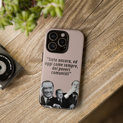 Cover "Poveri Comunisti" Berlusconi | iPhone e Samsung – Chic Gallery