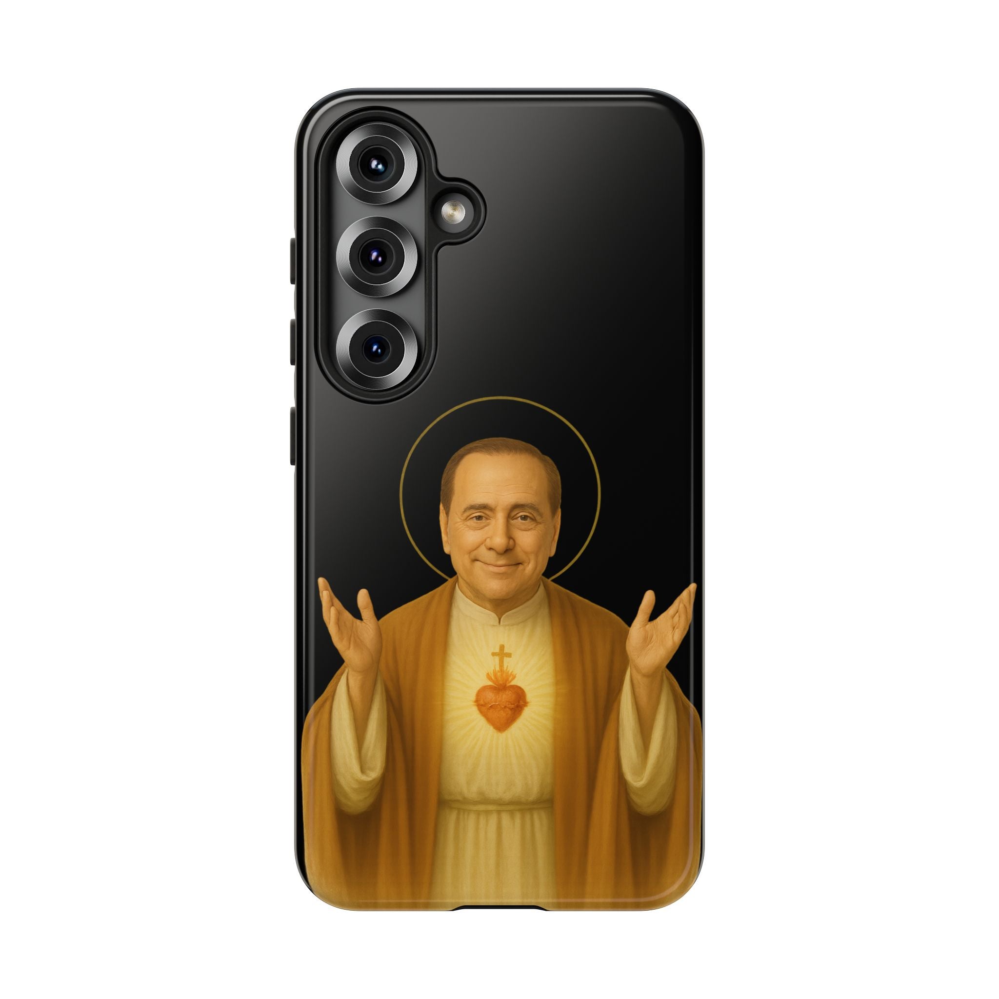 Cover iPhone/Samsung San Silvio Berlusconi