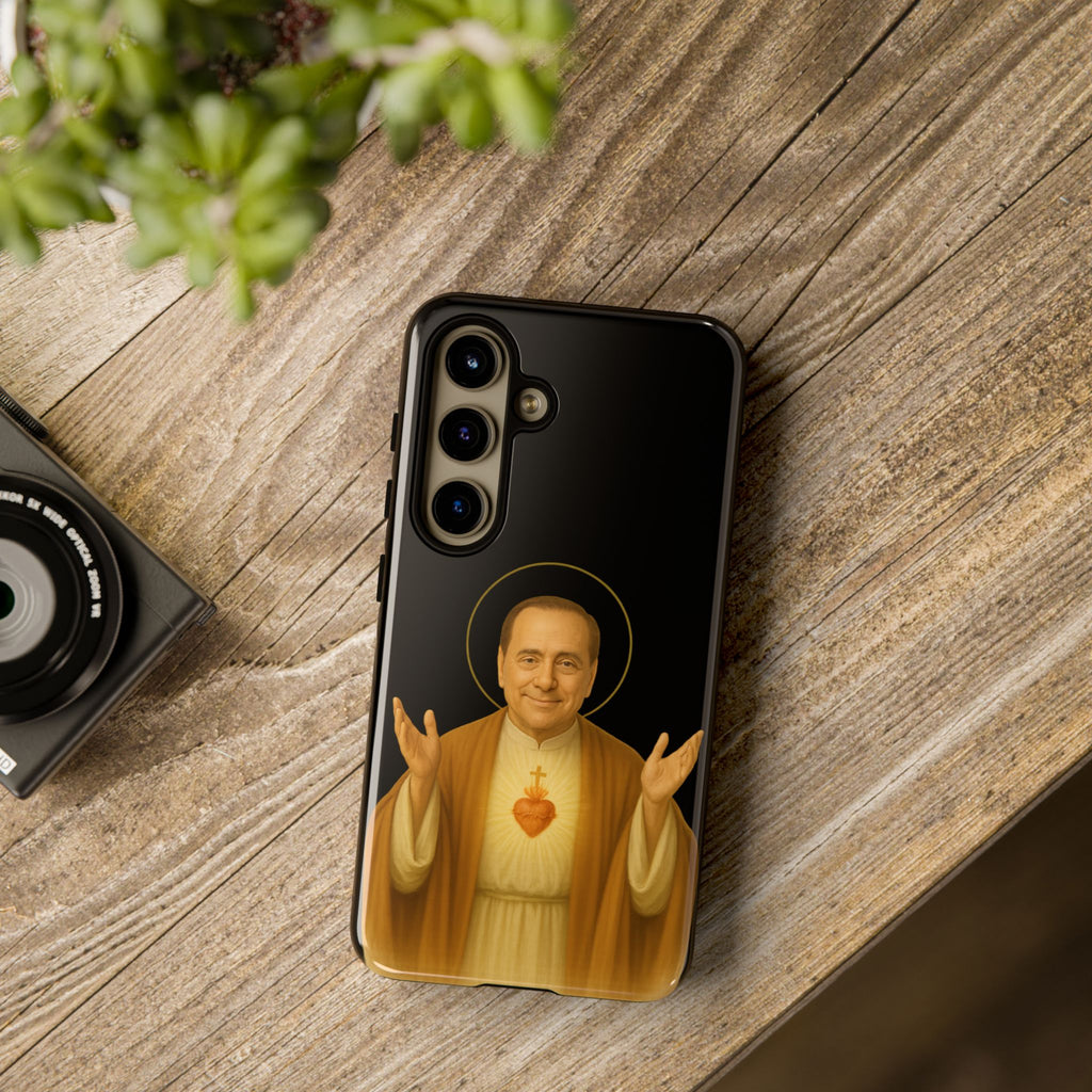 Cover iPhone/Samsung San Silvio Berlusconi