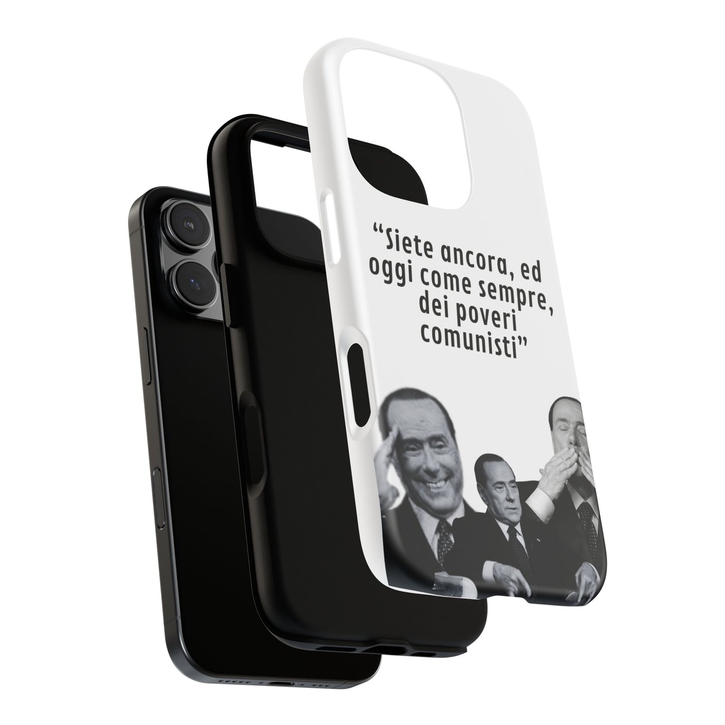 Cover Cit. Silvio Berlusconi iPhone/Samsung White