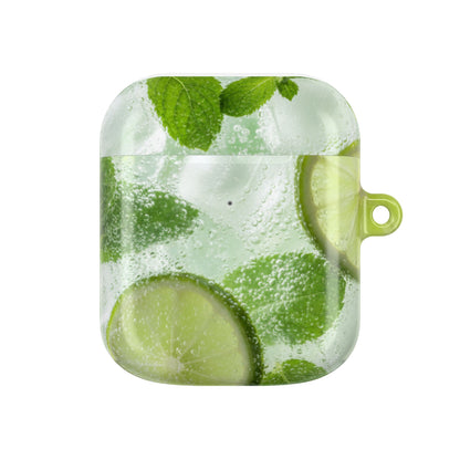 "The Mojito" AirPod Case | Fresh Cocktail Print Protective Cover