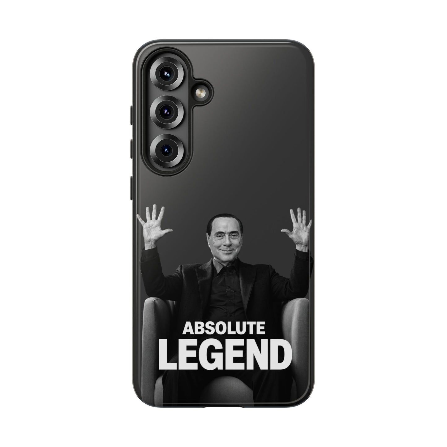 Cover "Absolute Legend" Silvio Berlusconi | iPhone e Samsung