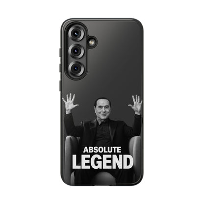 Cover "Absolute Legend" Silvio Berlusconi | iPhone e Samsung