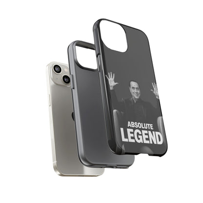 Cover "Absolute Legend" Silvio Berlusconi | iPhone e Samsung
