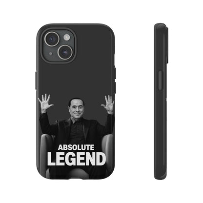 Cover "Absolute Legend" Silvio Berlusconi | iPhone e Samsung