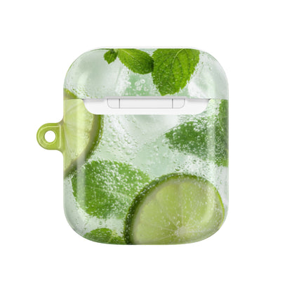 "The Mojito" AirPod Case | Fresh Cocktail Print Protective Cover