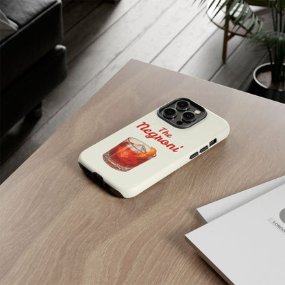 "The Negroni" Aesthetic Phone Case | Iconic Cocktail Cover for iPhone & Samsung