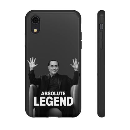 Cover "Absolute Legend" Silvio Berlusconi | iPhone e Samsung