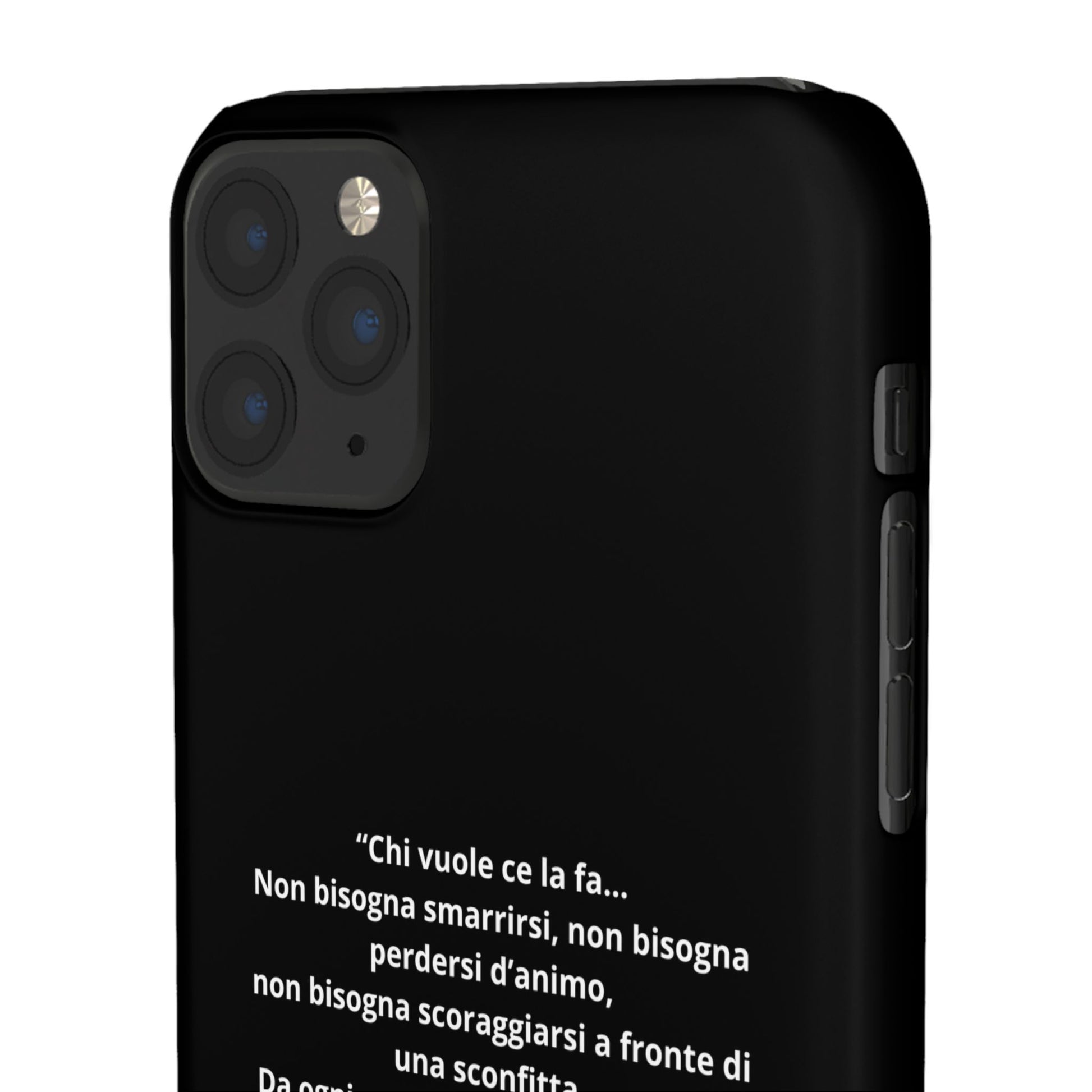 Cover Snap iPhone Silvio Motivazione - ChicGallery