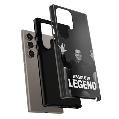 Cover "Absolute Legend" Silvio Berlusconi | iPhone e Samsung