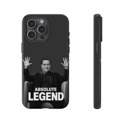 Cover "Absolute Legend" Silvio Berlusconi | iPhone e Samsung