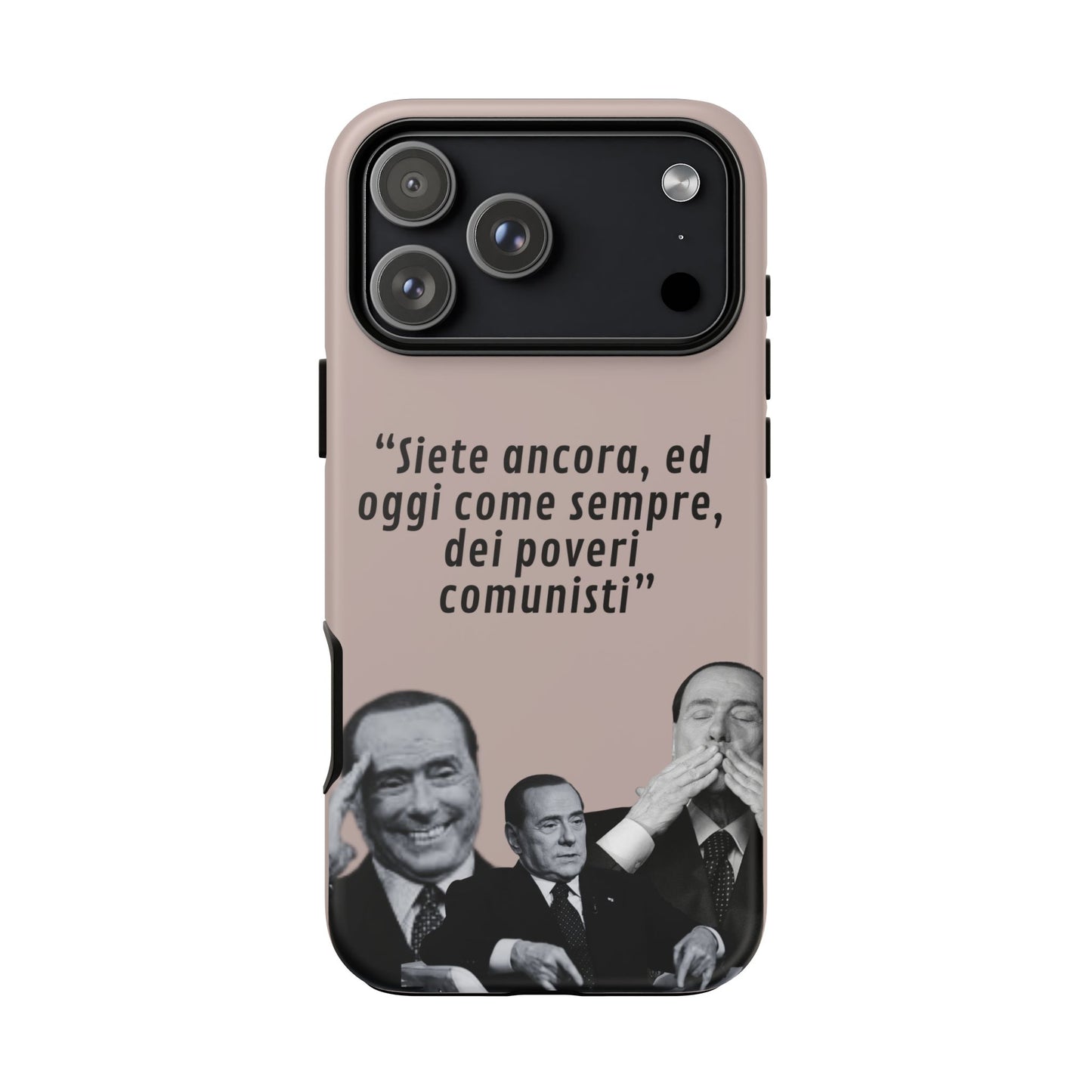 Cover "Poveri Comunisti" Berlusconi | iPhone e Samsung – Chic Gallery