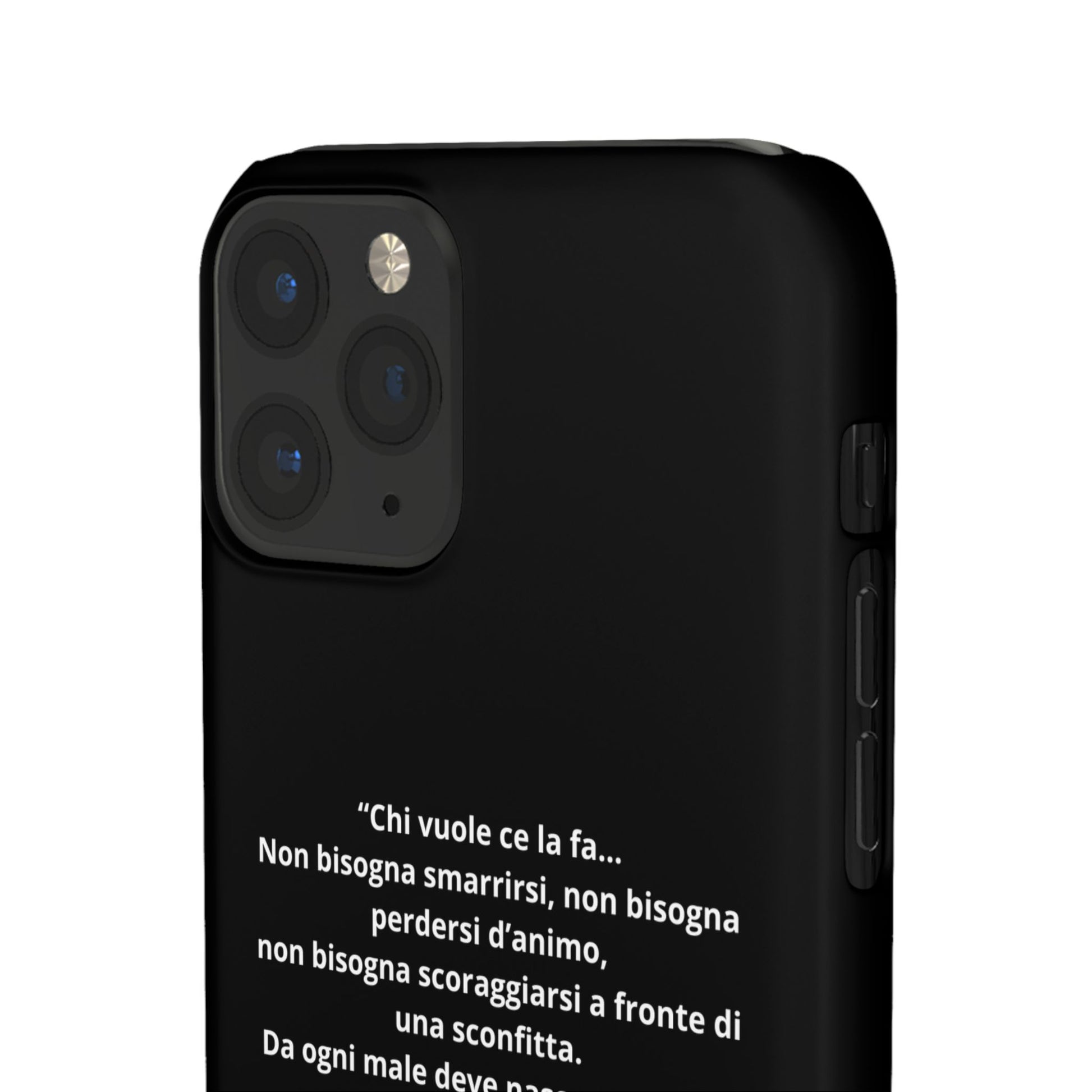 Cover Snap iPhone Silvio Motivazione - ChicGallery