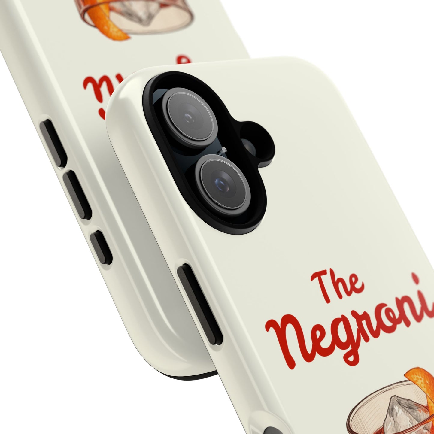 "The Negroni" Aesthetic Phone Case | Iconic Cocktail Cover for iPhone & Samsung